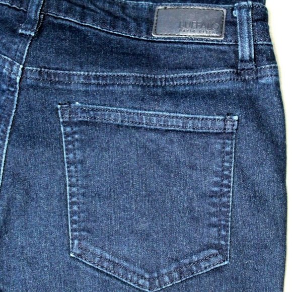 Women's BUFFALO David Bitton Stretch Skinny Ankle Grazer Mid Rise Jeans - Picture 7 of 9